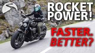 New 2024 Triumph Rocket 3 Storm  Review  Is faster better [upl. by Anoj]