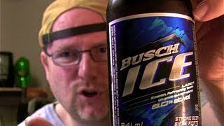 Busch Ice  Beer Review 109 [upl. by Anawak229]