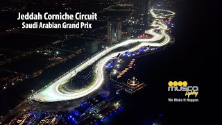 Jeddah Corniche Circuit ShowLight® 4K [upl. by Lomaj166]