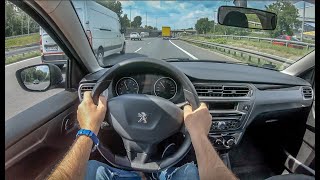 Peugeot 301  4K POV Test Drive 276 Joe Black [upl. by Martres]