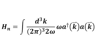 Quantization Of A Free Real Scalar Field  Quantum Field Theory [upl. by Ateekal467]