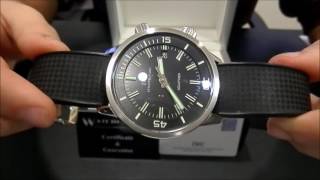 IWC Aquatimer Vintage Automatic  WatchesGMT [upl. by Anallise]