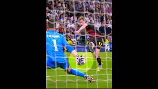 De Bruyne vs Goalkeepers  Courtois 😳 [upl. by Anitsihc]