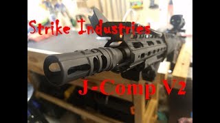 Give me a BRAKE  Strike Industries JComp V2 Install [upl. by Ayrb]