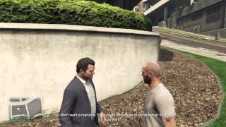 Grand Theft Auto V Trevor meets Michael after mission Fresh Meat [upl. by Leeda]