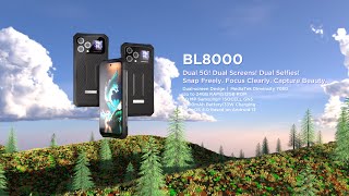 Blackview BL8000 Official Introduction  Dual 5G Dual Screens Dual Selfies [upl. by Anilek]