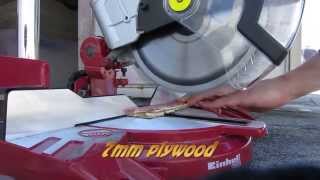 Einhell THMS 2112 chop or mitre saw review [upl. by Wohlen]