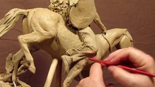 Sculpting With Lemon  Down the Ridge Line NSP Clay and then Leggings [upl. by Nnaycnan]