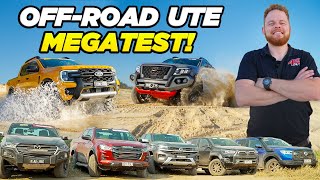 2023 4WD UTE COMPARISON  Top Pickups tested Offroad  Shock winner [upl. by Inittirb]