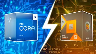 ¿Cuál es el REY de Procesadores 👑AMD Ryzen 7000 vs Intel 13Gen👑 [upl. by Akemej212]