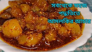 আমলকির টক ঝাল মিষ্টি আচার AMLA PICKLE AMLOKI ACHAR RECIPE GOOSEBERRY PICKLEDreamwithPapri82 [upl. by Edgell]