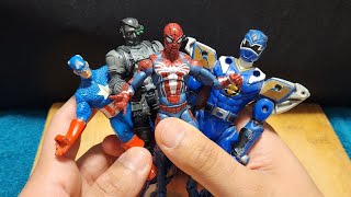 ASMR  Inspecting Random Action Figures Articulation Sounds [upl. by Kleper]