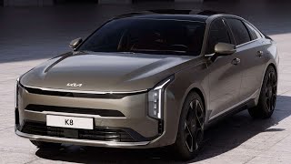 New KIA K8 2025 Full Review of the New Korean Flagship 2025 kia k8 first look [upl. by Saimon]