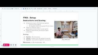 Automating fugl meyer assessment using webcam feed  Barath [upl. by Avle702]