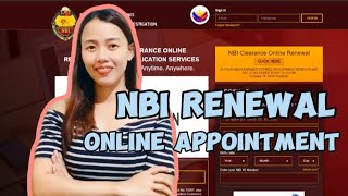 ✅NBI RENEWAL ONLINE APPOINTMENT UPDATES [upl. by Ojyllek]