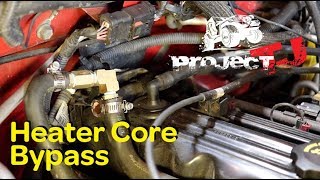 Jeep Wrangler Heater Core bypass [upl. by Aihseit]