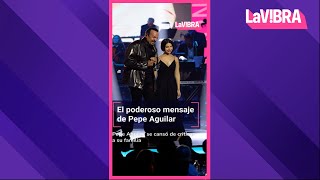 Pepe Aguilar se cansó de las críticas a su familia 😮  La Vibra [upl. by Eglantine]