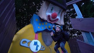 Abandoned Amusement Park  Big Clown In Trees [upl. by Dorcas578]