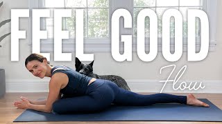 20Minute Yoga For Hips  Feel Good Flow [upl. by Nahtnaoj180]