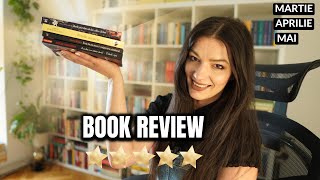 Book Review 📚 MARTIE  APRILIE  MAI [upl. by Alleuqahs]