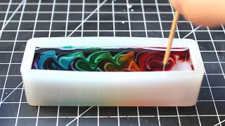 DIY Epoxy Jewelry  Amazing Rainbow Pendant  Resin Art [upl. by Irok864]