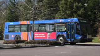 Trimet Line 76 Ride on an Overhauled Gillig Bus Washington Sq TC to Beaverton TC [upl. by Roderich]