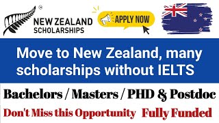 New Zealand scholarship 2024 I New Zealand scholarship for international students [upl. by Enad7]