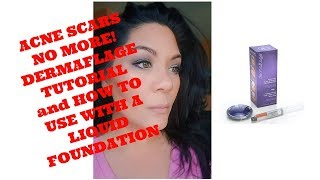 Dermaflage with a Liquid Foundation Yesit CAN WORK [upl. by Lirbaj818]