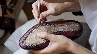 Making Traditional Loafers in Museum Calf Leather [upl. by Amati]