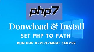 How to Install PHP 700 on Windows [upl. by Gurtner]