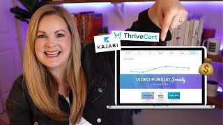 How I run my membership site with ThriveCart and Kajabi [upl. by Nirag]