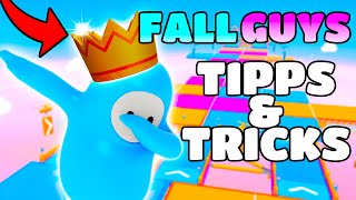 65 Fall Guys TIPPS UND TRICKS mit denen DU SOFORT BESSER werden wirst [upl. by Ettevy70]