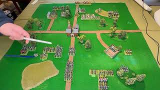 Napoleonic Wargaming 1809 Campaign 24 Point DBN Game [upl. by Innis465]