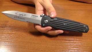 Боевой складной нож Gerber Combat folder ApplegateFairbairn [upl. by Kred759]