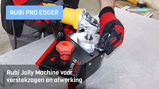 Rubi Pro Edger Jolly Machine  Verstek Zagen van Tegels [upl. by Ellednahs]