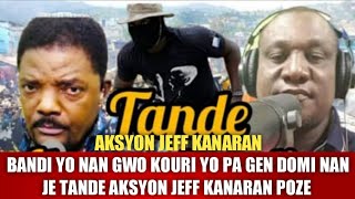 Vin tande zen Jeff Kanaran pran kouri tèt bandi yo cho tande aksyon towo a poze mezanmi [upl. by Urquhart378]