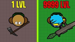 Buildroyaleio MAX EVOLUTION NEW 2D BATTLE ROYALE iO GAME High Kill Victory Royales [upl. by Vilma227]