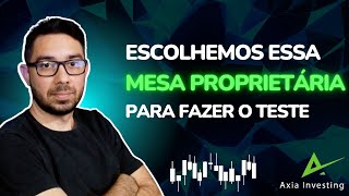 Escolhemos essa Mesa Proprietária para fazer o teste [upl. by Joelynn630]