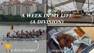 a week in my life l a divs champions volunteering l nyjc [upl. by Eittah441]