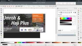 Cara Membuat Effect Transparan Bergradasi Pada Sebuah Gambar  Tutorial Inkscape [upl. by Eegnat]