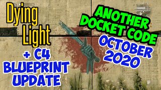 Dying Light Another Docket Code October 2020 And C4 Blueprint Update EXPIRED [upl. by Nilekcaj]