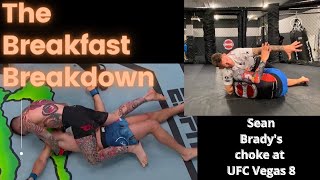 The Breakfast Breakdown  Sean Bradys mounted guillotine choke [upl. by Pansir]