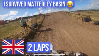 Matterley basin  I got to race at the British gp track [upl. by Aianat361]