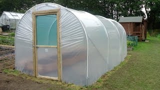 How to Build a Polytunnel  Polytunnel Construction [upl. by Everara191]