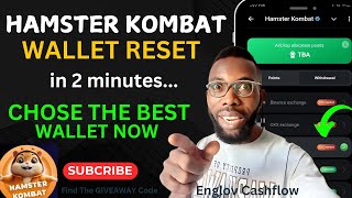 How To Reset amp Add A New Withdrawal Wallet Address  Hamster Kombat [upl. by Hnid766]