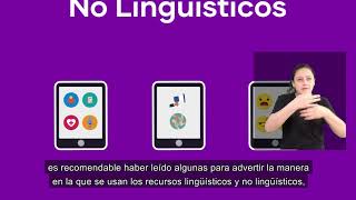 Recursos lingüísticos y no lingüísticos orientados a la coherencia y cohesión textual Con señas [upl. by Esimaj]