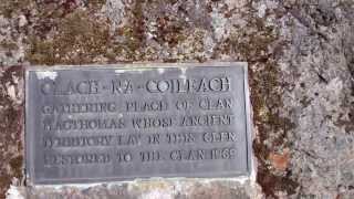 Clach Na Coileach Gathering Stone Glenshee Highlands Scotland [upl. by Erin]