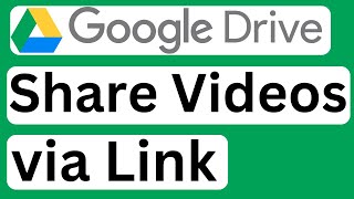 How to Share Videos from Google Drive via Link  Easy to Follow [upl. by Deanne]