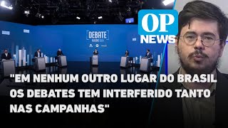 Debate Record qual o peso dos debates na última semana de campanha em São Paulo  O POVO NEWS [upl. by Mariette]