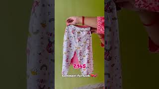 Night Suits for Baby Girl for Age 4  Flipkart Shopping Haul  Baby Girl Night Dress  flipkart [upl. by Anwahsat380]